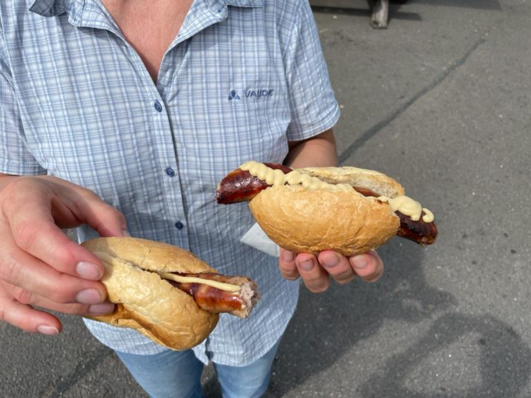 Thüringer Bratwurst darf in Thüringen ja keinesfalls fehlen...